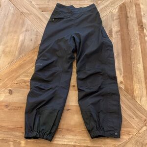 Marmot Women’s GORE-TEX Waterproof Ski Snow Pants‎ Black Full Zip Legs